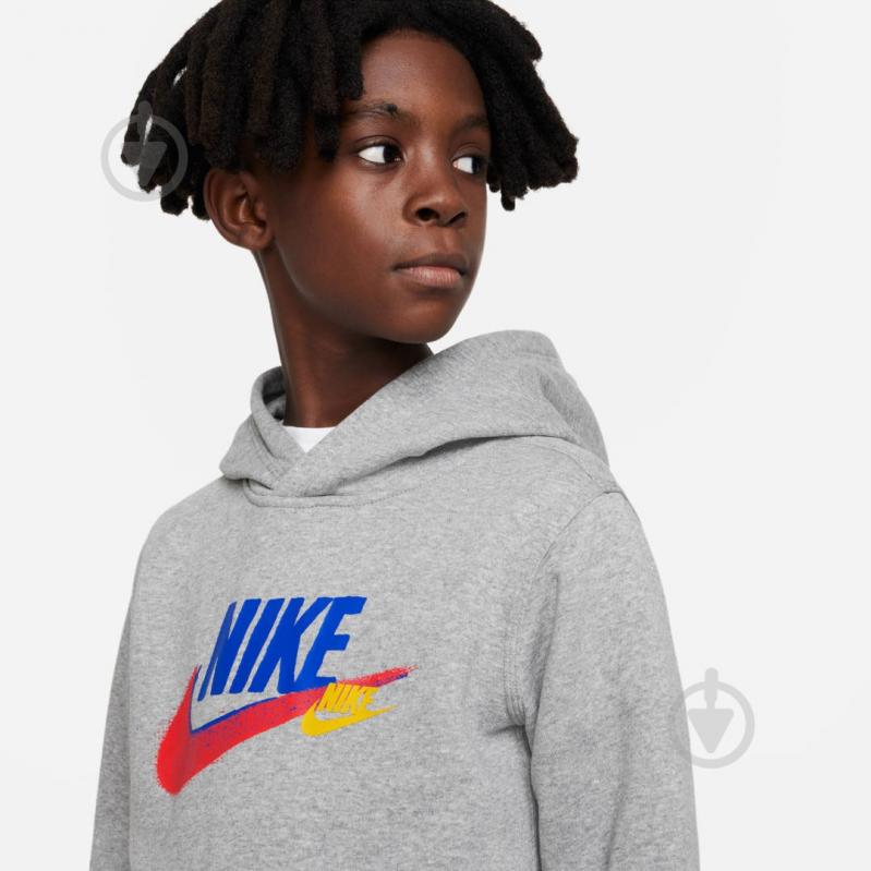 Джемпер Nike FD1197-063 р.S серый - фото 3