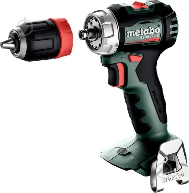 Шуруповерт акумуляторний Metabo BS 18 L BL Q 613156850 - фото 2 Шуруповерт акумуляторний Metabo BS 18 L BL Q 613156850 - фото 2