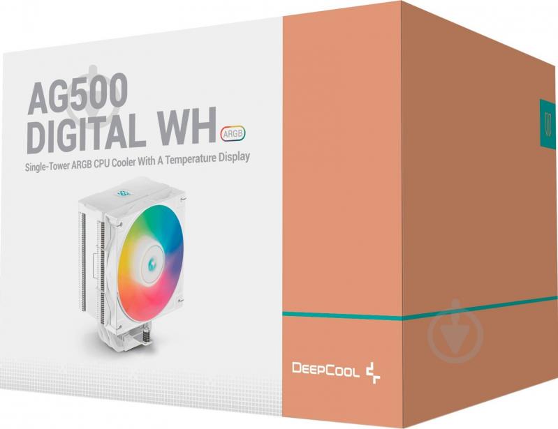 Процессорный кулер Deepcool AG500 Digital White ARGB (R-AG500-WHADMN-G-1) - фото 10