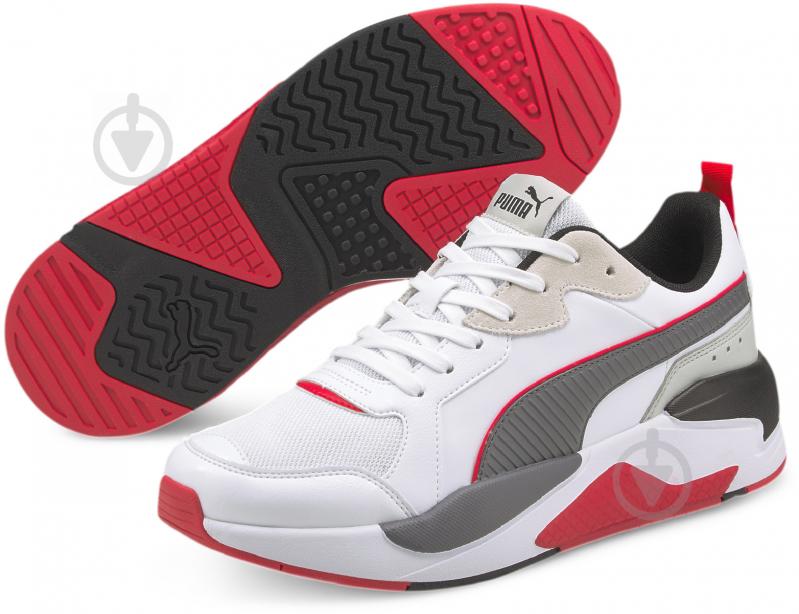 Кроссовки мужские демисезонные Puma X-Ray Game 37284911 р.40,5 белые - фото 2