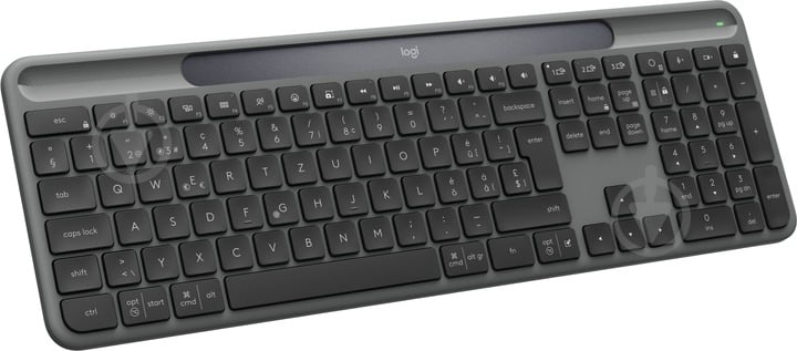 Клавиатура Logitech Slim Solar+ (L920-013764) graphite - фото 1