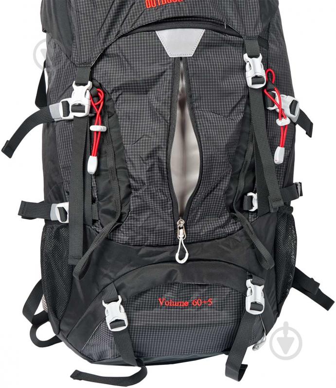 Рюкзак SKIF Outdoor Highlander 389.02.62 (+ чохол) 60 л black - фото 6