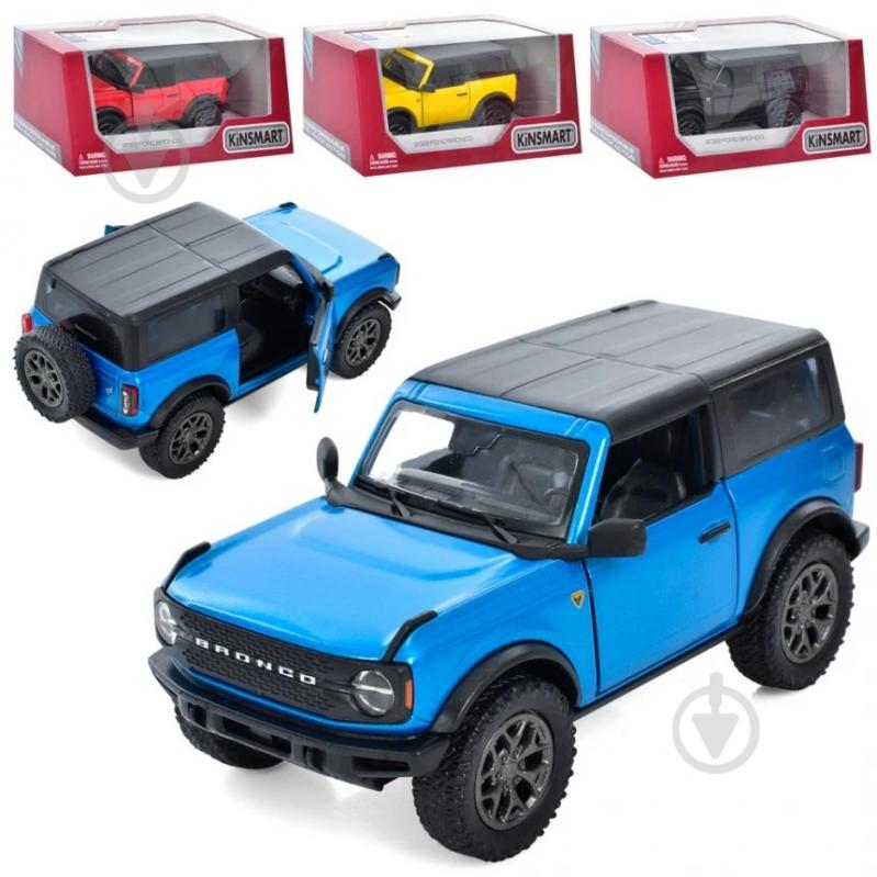 Автомодель Kinsmart 1:34 FORD BRONCO 2022 KT5438WB - фото 1