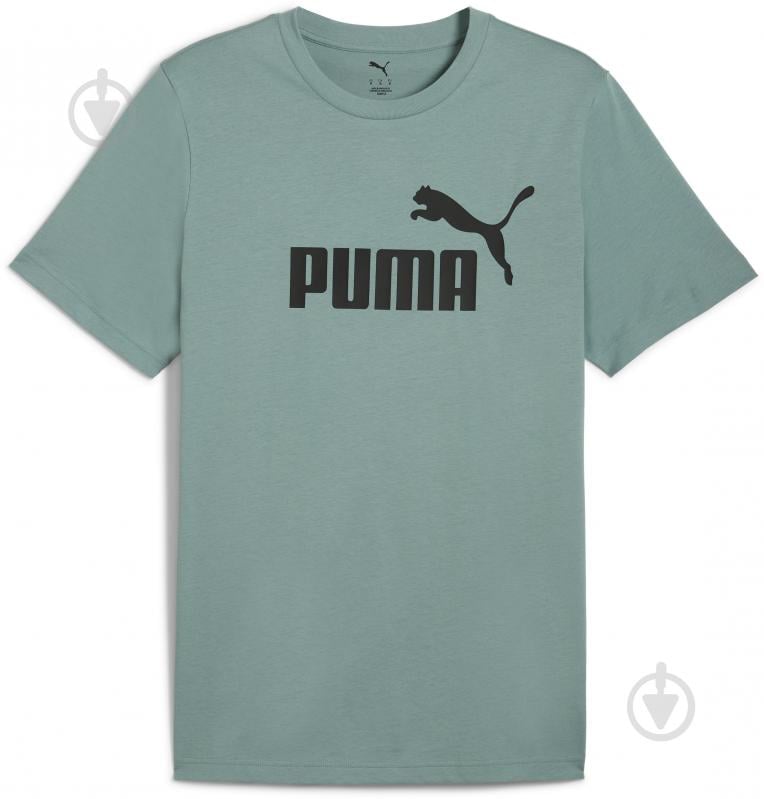 Футболка Puma ESS No. 1 Logo Tee (s) 68253330 р.S зеленый - фото 1 Футболка Puma ESS No. 1 Logo Tee (s) 68253330 р.S зеленый - фото 1