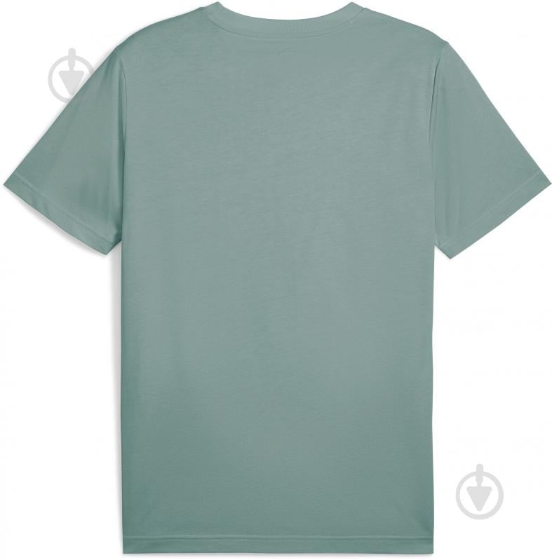 Футболка Puma ESS No. 1 Logo Tee (s) 68253330 р.S зеленый - фото 2 Футболка Puma ESS No. 1 Logo Tee (s) 68253330 р.S зеленый - фото 2
