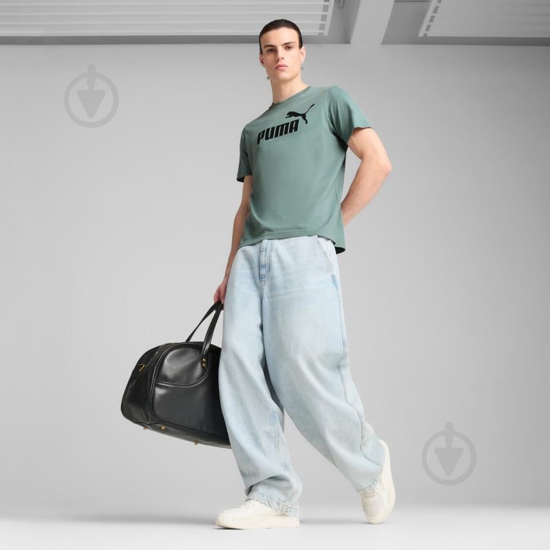 Футболка Puma ESS No. 1 Logo Tee (s) 68253330 р.S зеленый - фото 5 Футболка Puma ESS No. 1 Logo Tee (s) 68253330 р.S зеленый - фото 5