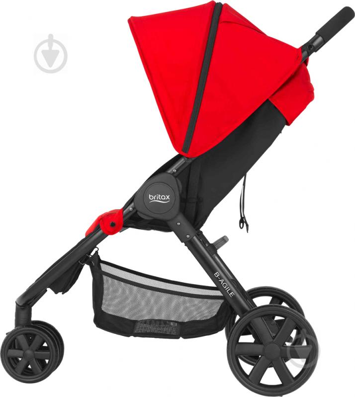 Коляска прогулянкова Britax B-Agile 3 Cosmos Flame Red 2000023119 - фото 4