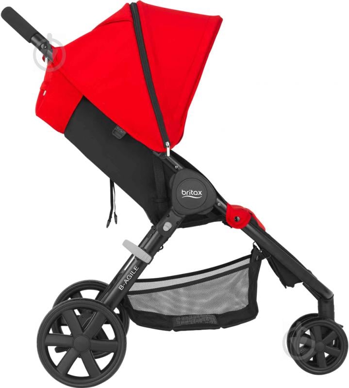 Коляска прогулянкова Britax B-Agile 3 Cosmos Flame Red 2000023119 - фото 6