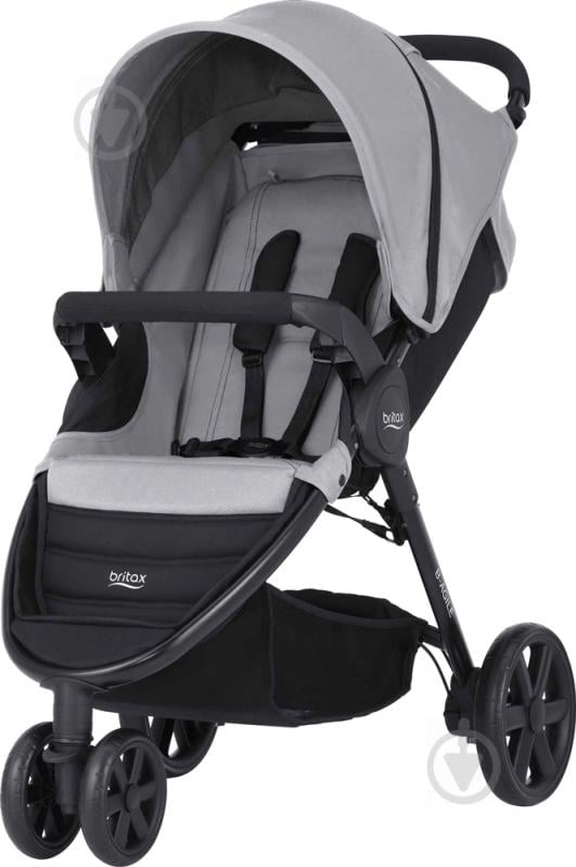 Коляска прогулянкова Britax B-Agile 3 Cosmos Steel Grey 2000025699 - фото 1