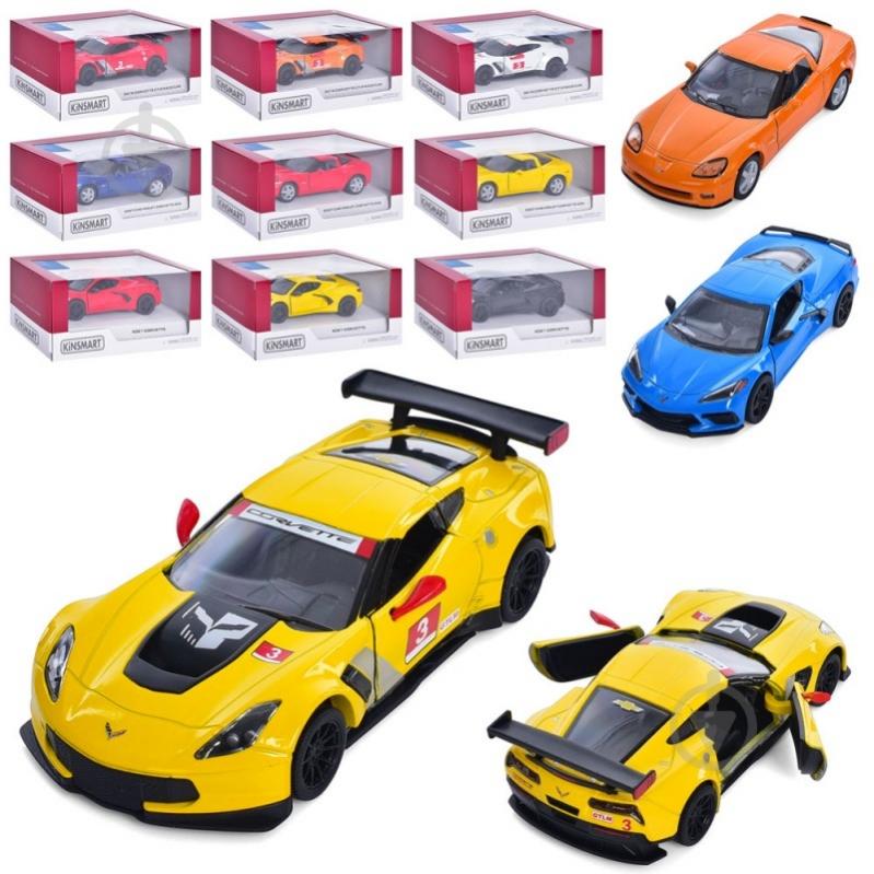 Автомодель Kinsmart 1:38 Corvette KT5457W - фото 1 Автомодель Kinsmart 1:38 Corvette KT5457W - фото 1