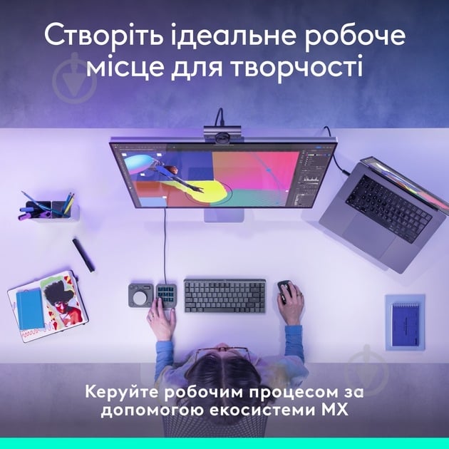 Консоль Logitech MX Creative Console (L920-012931) graphite - фото 8