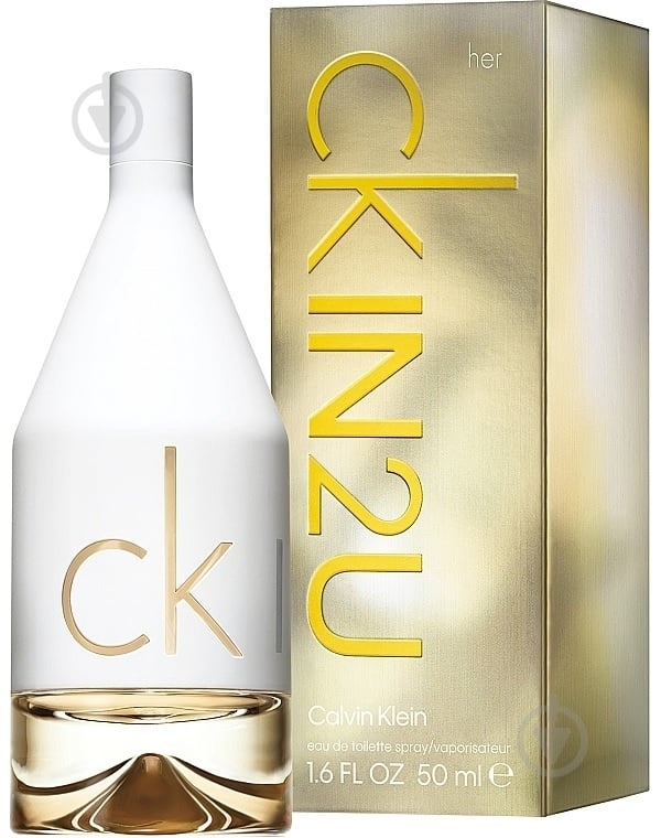 Туалетная вода Calvin Klein In2U 50 мл - фото 1