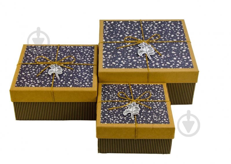 Коробка подарочная 28x20x9,5 см W7729-3 в ассортименте - фото 1