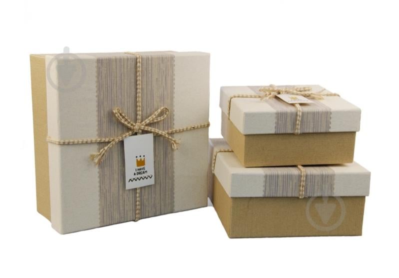 Коробка подарочная 28x20x9,5 см W7729-3 в ассортименте - фото 2