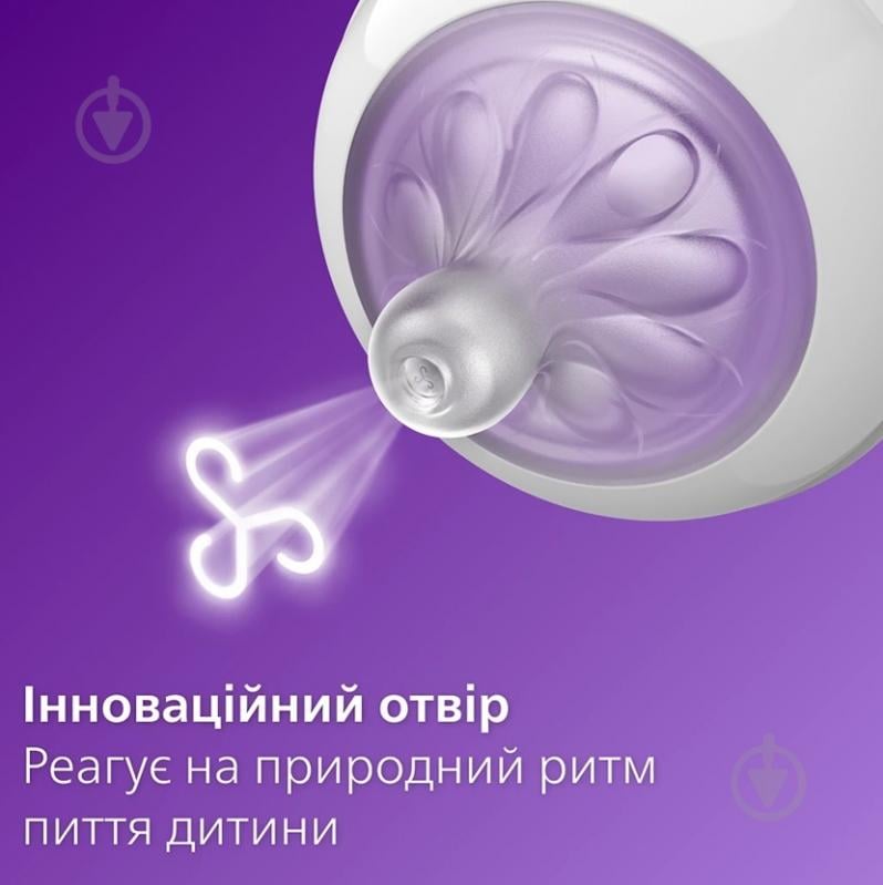 Пляшка дитяча Philips Avent Natural Природний потік 125 мл SCY900/01 - фото 2