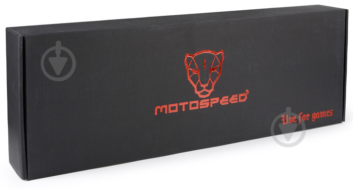 Клавіатура Motospeed CK107 Outemu Red RGB Black (mtk96mr) - фото 5