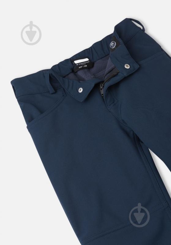 Брюки Reima Softshell Mighty р.104 темно-синий 532189S-6980 - фото 4