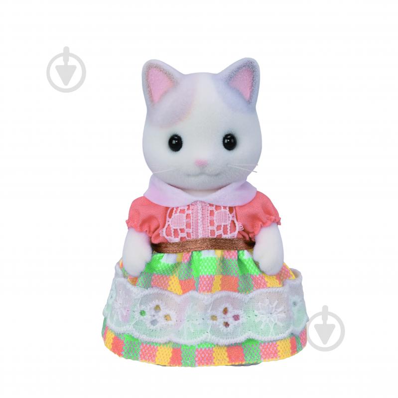 Фигурка коллекционная Sylvanian Families Семья Котов Латте 5738 - фото 3