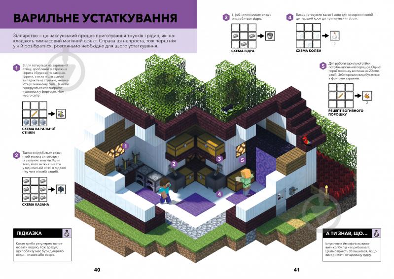 Книга Стефани Милтон «MINECRAFT Довідник чарів та зілля» 978-617-7688-47-0 - фото 3