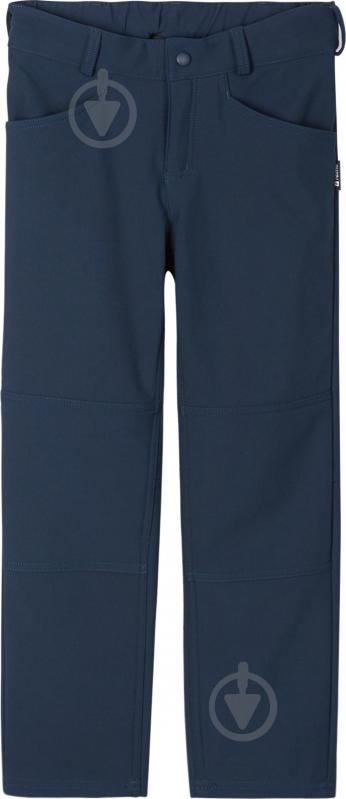 Брюки Reima Softshell Mighty р.116 Blue 532189S-6980 - фото 1 Брюки Reima Softshell Mighty р.116 Blue 532189S-6980 - фото 1