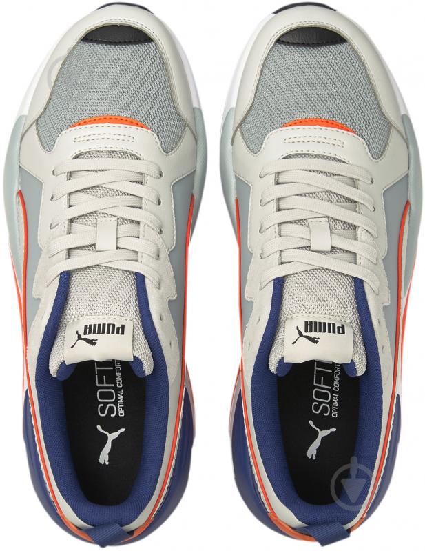 Кроссовки мужские демисезонные Puma X-Ray Game 37284912 р.40,5 серые - фото 6