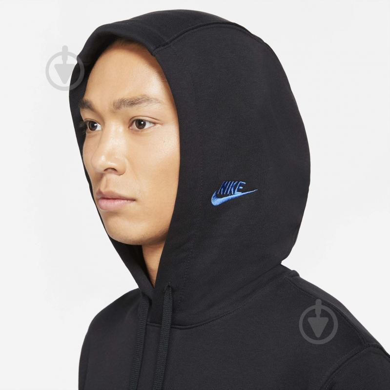 Худи Nike M NSW SPE+ FT PO HOODIE M FTA DD4666-010 р. M черный - фото 5