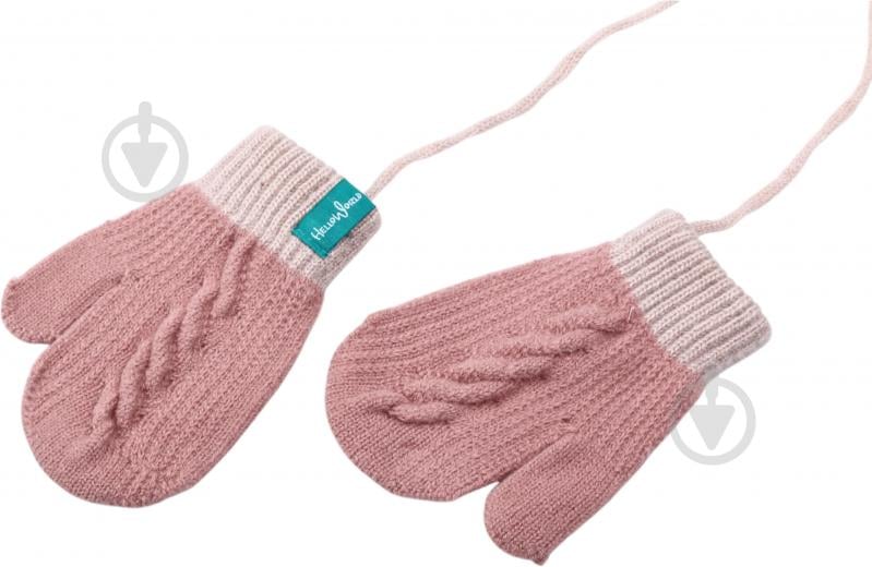 Рукавицы HW с веревочкой р.10-12 /розовый - фото 1 Рукавицы HW с веревочкой р.10-12 /розовый - фото 1