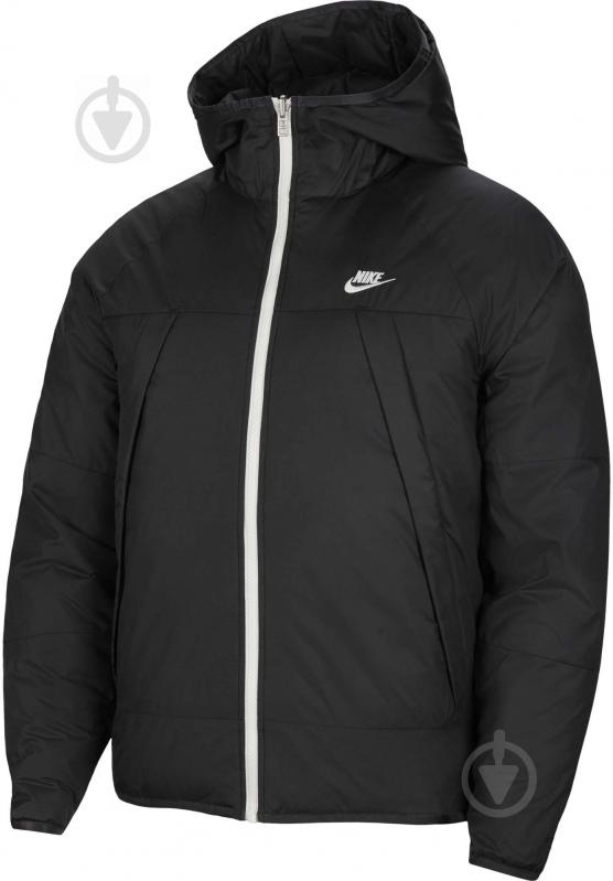 Куртка мужская демисезонная Nike M NSW TF RPL LEGACY REV HD JKT DH2783-010 р.L черная - фото 1