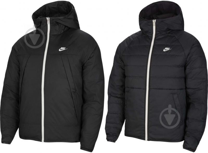 Куртка мужская демисезонная Nike M NSW TF RPL LEGACY REV HD JKT DH2783-010 р.L черная - фото 3