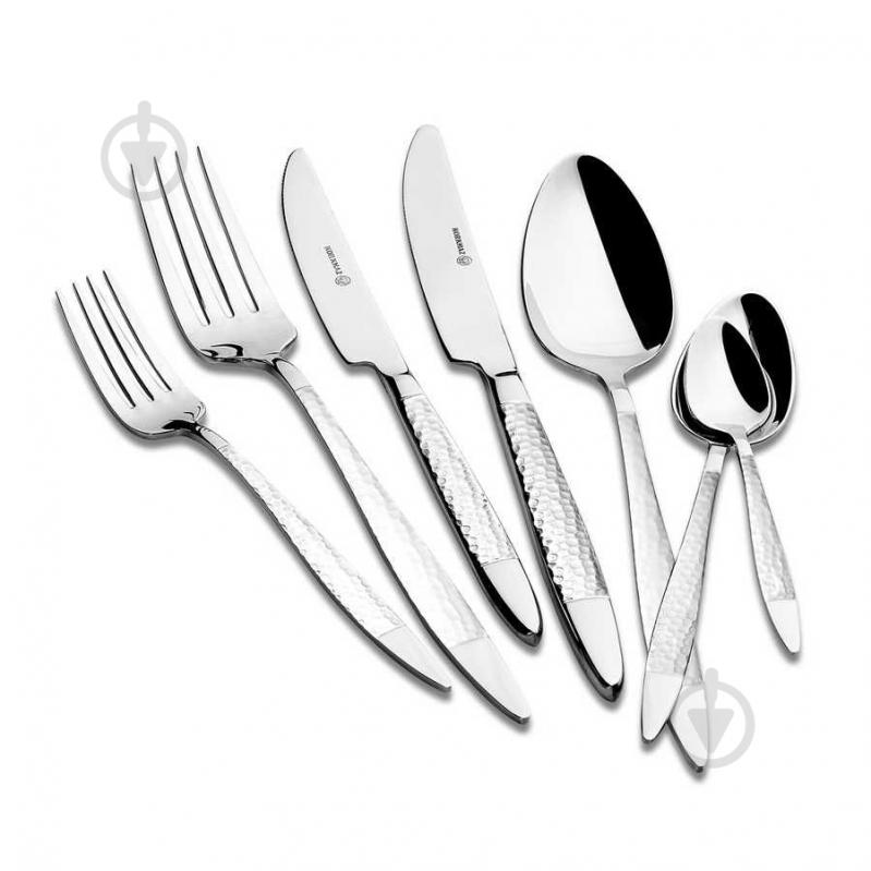 Набор столовых приборов Korkmaz Sahra на 12 персон 84 предмета A2417 - фото 1 Набор столовых приборов Korkmaz Sahra на 12 персон 84 предмета A2417 - фото 1