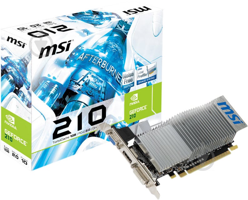 Видеокарта MSI GeForce 200 0,5 GB DDR3 64 bit (912-V809-1008) - фото 5