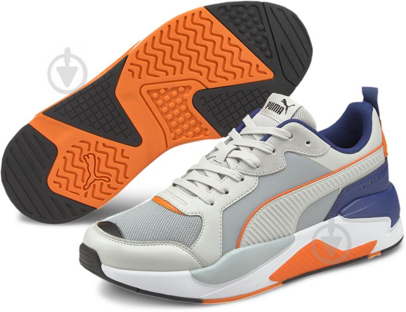 Кроссовки мужские демисезонные Puma X-Ray Game 37284912 р.43 серые - фото 2