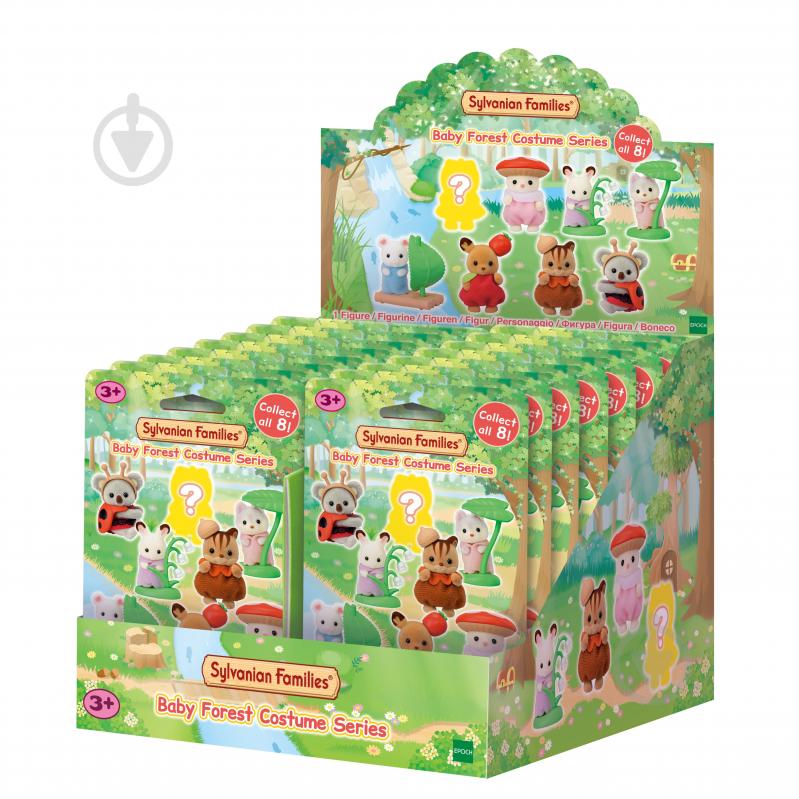 Фигурка коллекционная Sylvanian Families сюрприз в ассортименте, серия " Лесные друзья" 5751 - фото 1