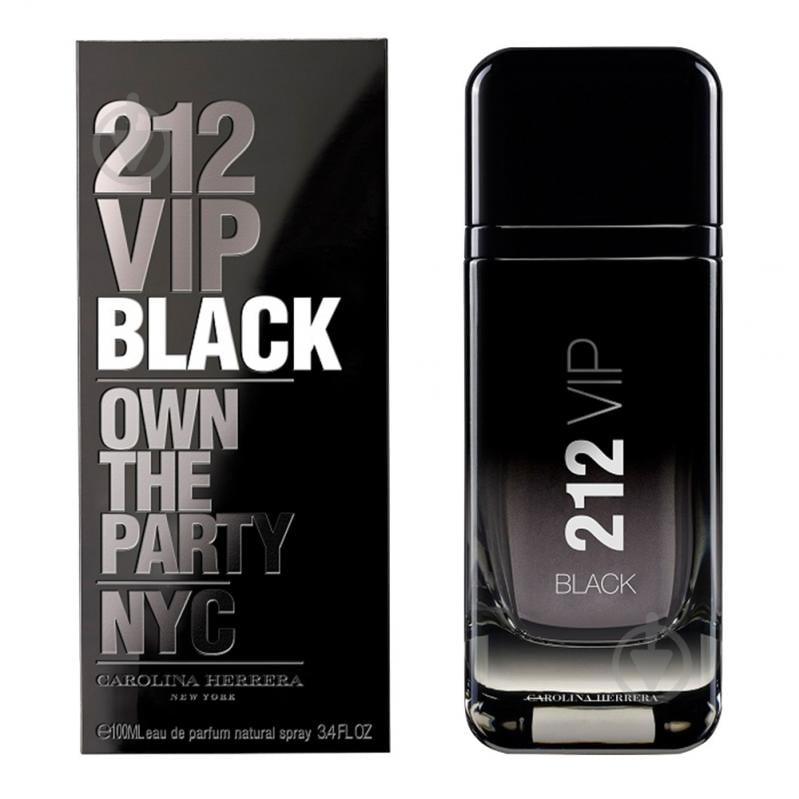 Парфюмированная вода Carolina Herrera 212 Vip Black 100 мл - фото 1