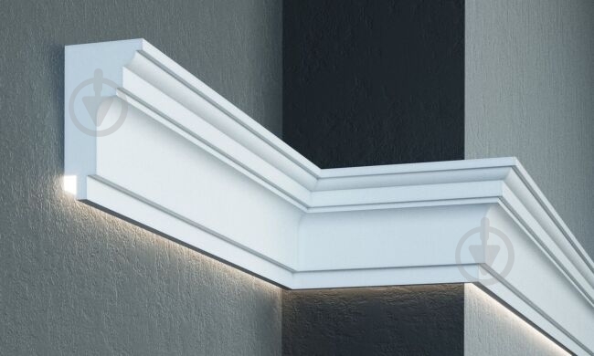 Карниз Prestige Decor LED KC 304LED 2000x220x120 мм - фото 1