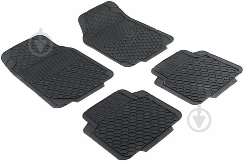 Коврики автомобильные Auto Assistance 3078 black 4 шт. универсальные - фото 1