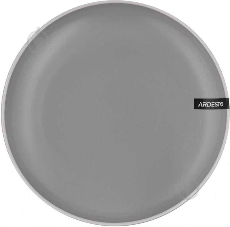 Тарелка десертная ARDESTO Cremona 19 см Dusty grey AR2919GRC - фото 1