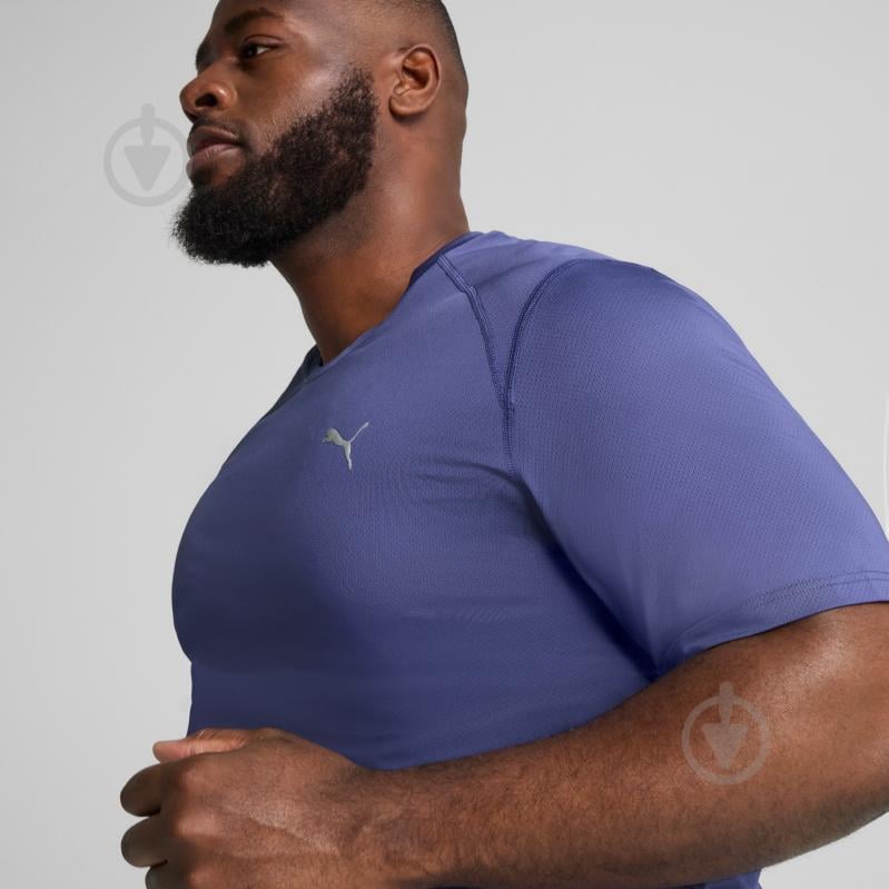 Футболка Puma M RUN GRAPHIC MESH TEE? 52663146 р.S фіолетовий - фото 7 Футболка Puma M RUN GRAPHIC MESH TEE? 52663146 р.S фіолетовий - фото 7
