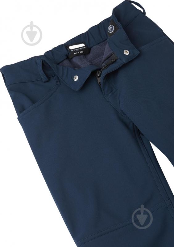Брюки Reima Softshell Mighty р.122 Blue 532189S-6980 - фото 4 Брюки Reima Softshell Mighty р.122 Blue 532189S-6980 - фото 4