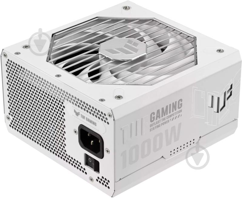 Блок живлення Asus TUF-GAMING-1000G-WHITE PCIE5 90YE00S5-B0NA00 1000 Вт - фото 2