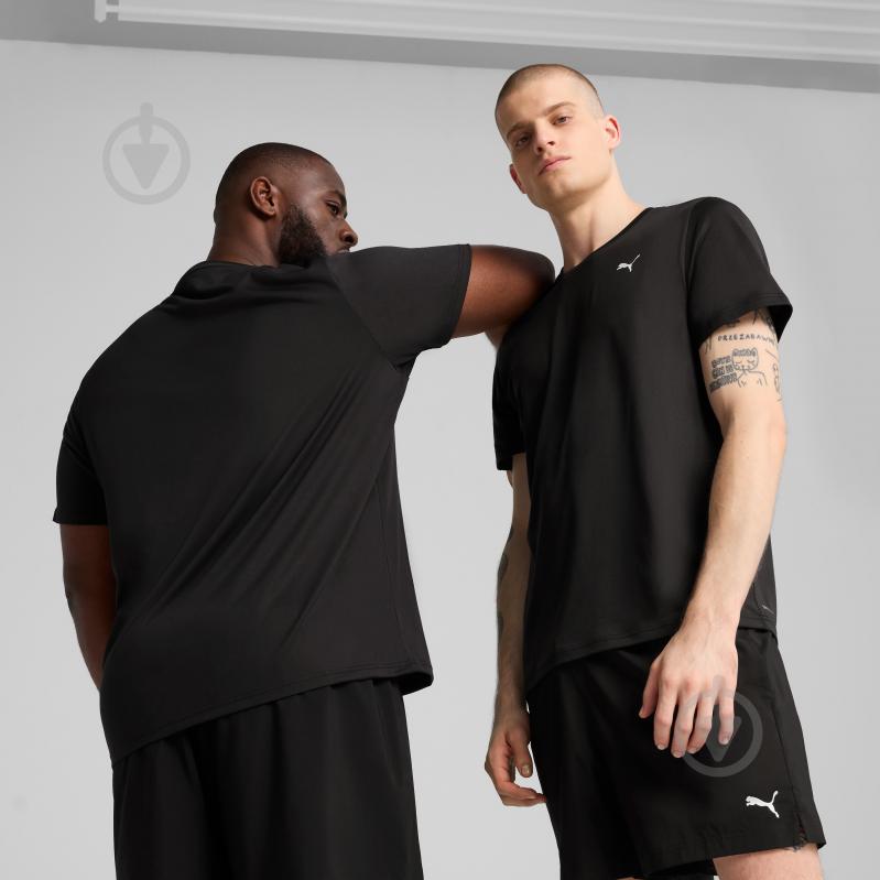 Футболка Puma M TAD ESSENTIALS SOLID CAT TEE (LC small cat) 52590801 р.S черный - фото 3