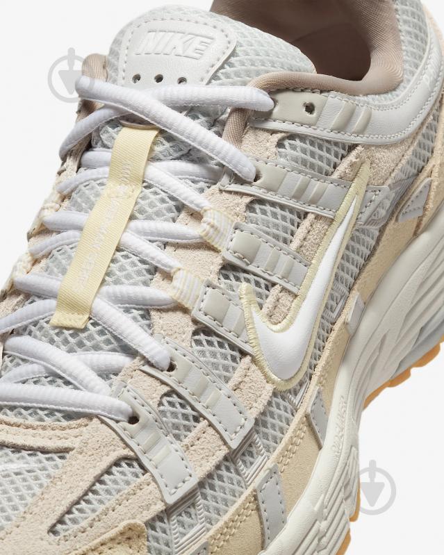 Кроссовки женские демисезонные Nike W P-6000 OPP1 HV4312-025 р.39 серые с желтым - фото 7 Кроссовки женские демисезонные Nike W P-6000 OPP1 HV4312-025 р.39 серые с желтым - фото 7