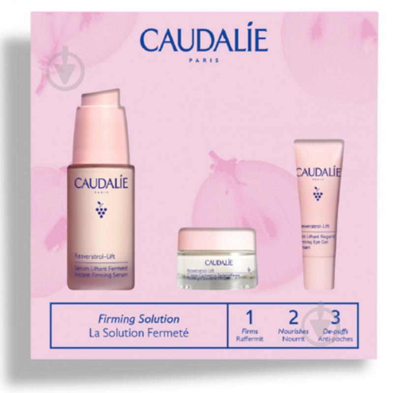 Набір подарунковий Caudalie Resveratrol-Lift 1,2,3 Spring Set 2024 - фото 3