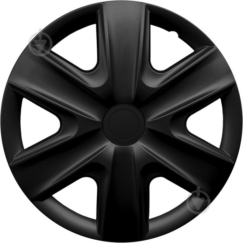 Колпак для колес JAWOPLAST Hexan Black R15" 4 шт. черный - фото 1