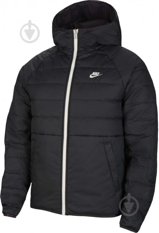 Куртка мужская демисезонная Nike M NSW TF RPL LEGACY REV HD JKT DH2783-010 р.M черная - фото 2