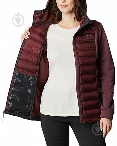 Куртка Columbia Out-Shield Hybrid 1958903-671 р.XS червона - фото 4