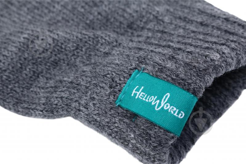 Рукавицы HW для мальчиков р.14-16 /серый - фото 4 Рукавицы HW для мальчиков р.14-16 /серый - фото 4