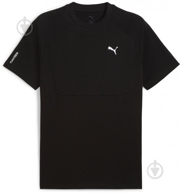 Футболка Puma PUMATECH Tee 68459801 р.S черный - фото 1 Футболка Puma PUMATECH Tee 68459801 р.S черный - фото 1