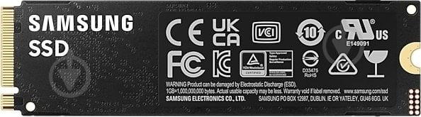 SSD-накопитель Samsung 990 PRO 4000GB M.2 PCI Express 4.0 x4 V-NAND (MZ-V9P4T0BW) - фото 2