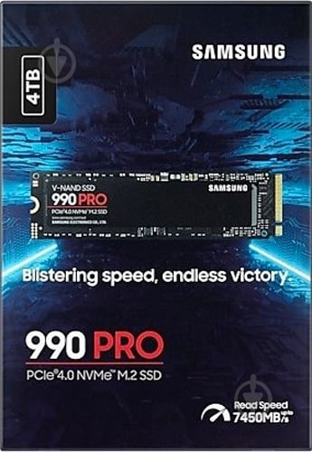 SSD-накопитель Samsung 990 PRO 4000GB M.2 PCI Express 4.0 x4 V-NAND (MZ-V9P4T0BW) - фото 5